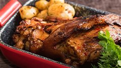 Χοιρινό κότσι με μπύρα