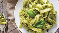 Παπαρδέλες µε πέστο βασιλικού