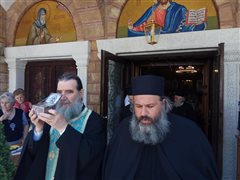 Η Καλαμαριά αποχαιρέτησε την καρδιά του Αγίου Λουκά