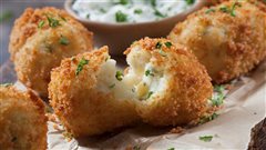 Κροκέτες πατάτας με τυρί