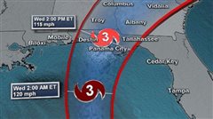 ΗΠΑ: Ο κυκλώνας Μάικλ ενισχύθηκε στην κατηγορία 3