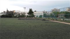 Γήπεδο Αριστοτέλη Καλαμαριάς: Ξεκίνησε η αλλαγή του τάπητα (photo)