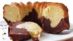 Κέικ βανίλια σοκολάτα