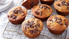 Μάφιν μπανάνας με σοκολάτα